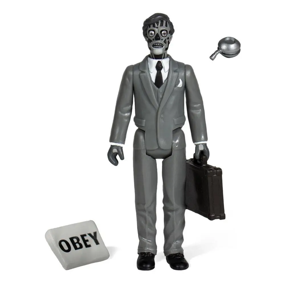 They Live ReAction Action Figure Male Ghoul (Black &amp; White) 10 cm product photo