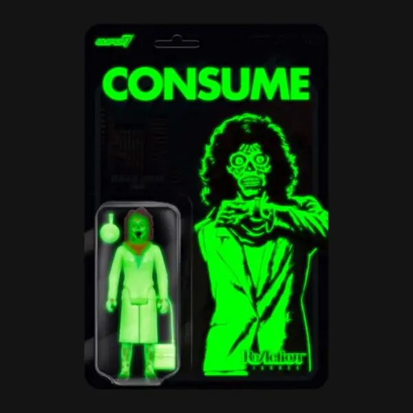 They Live ReAction Action Figure Wave 02 Female Ghoul (Glow) 10 cm product photo