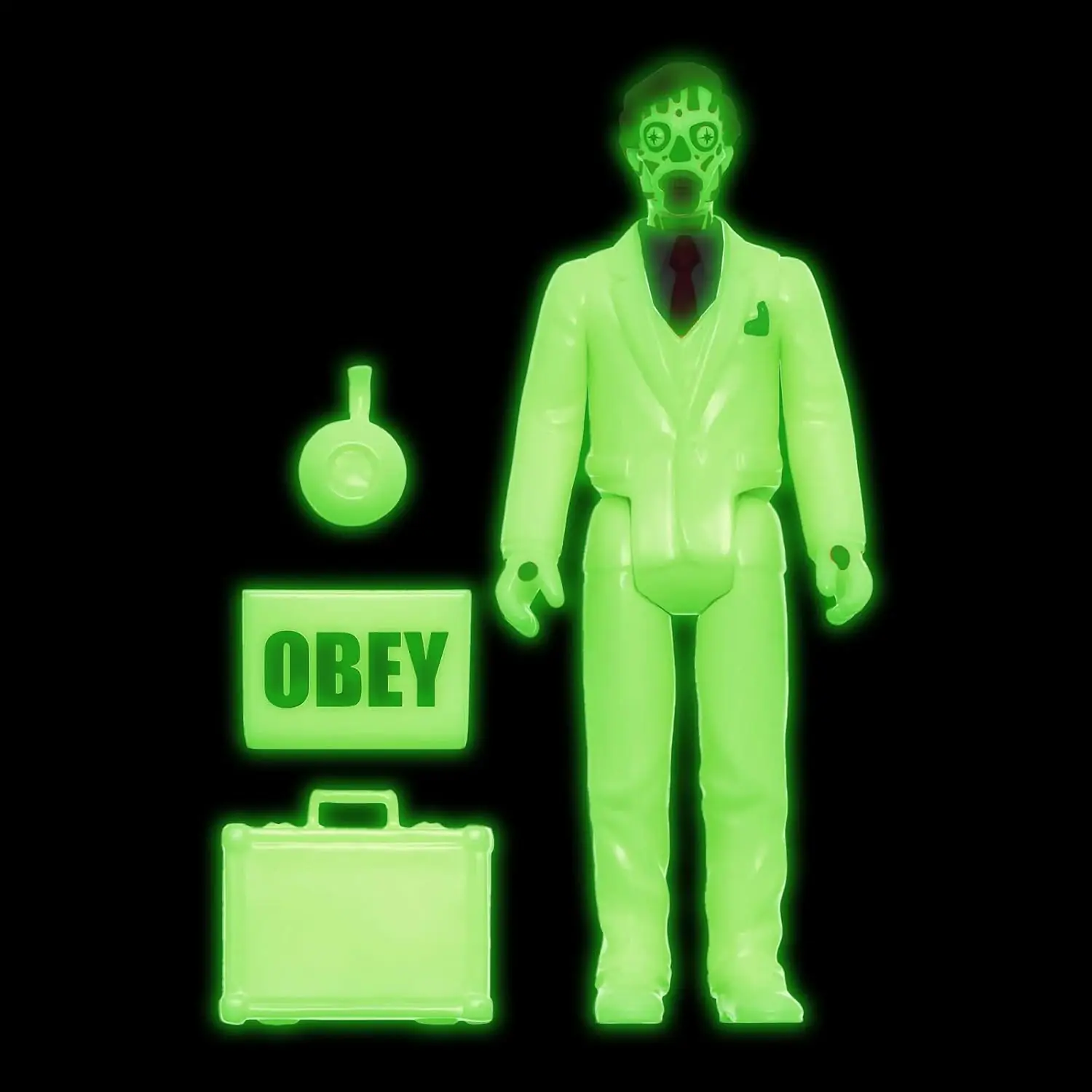 They Live ReAction Action Figure Wave 02 Male Ghoul (Glow) 10 cm product photo