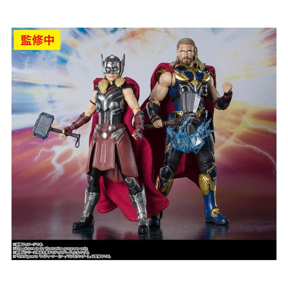 Thor: Love &amp; Thunder S.H. Figuarts Actionfigur Thor 16 cm product photo