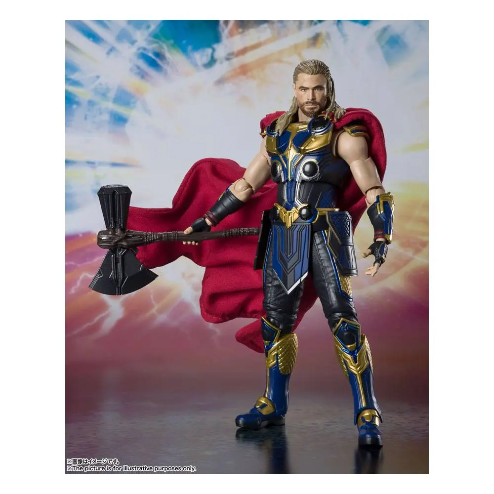 Thor: Love &amp; Thunder S.H. Figuarts Actionfigur Thor 16 cm product photo