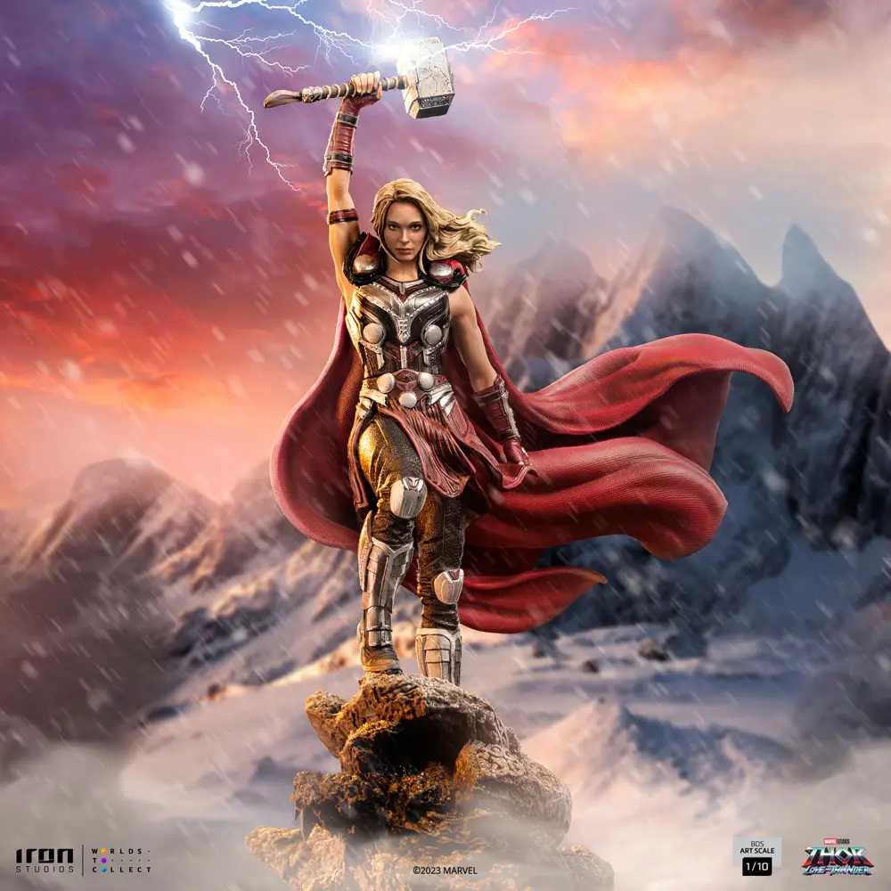 Thor: Love and Thunder BDS Art Scale Statue 1/10 Mighty Thor Jane Foster 29 cm product photo