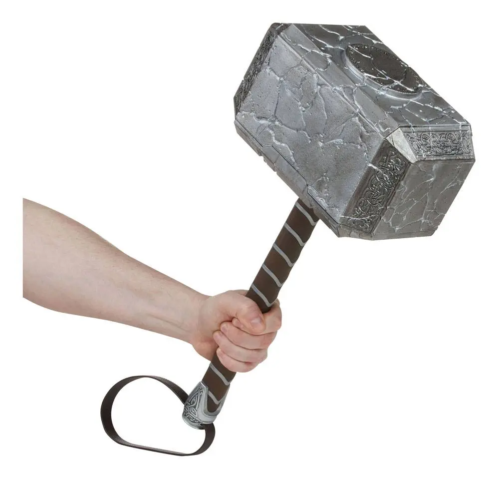 Thor: Love and Thunder Marvel Legends 1/1 Mighty Thor Mjolnir Premium Electronic Roleplay Hammer 49 cm termékfotó