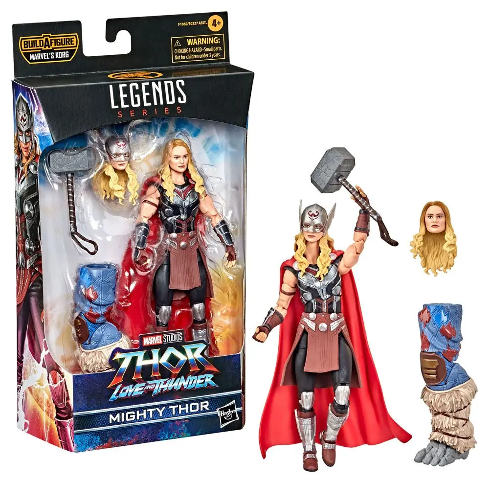 Thor: Love and Thunder Marvel Legends Series Action Figure 2022 Marvel's Korg BAF #1: Mighty Thor 15 cm product photo