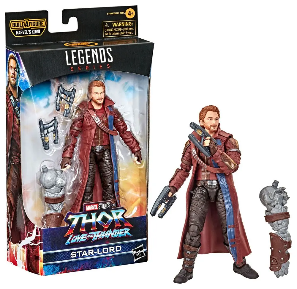 Thor: Love and Thunder Marvel Legends Series Action Figure 2022 Marvel's Korg BAF #5: Star-Lord 15 cm product photo