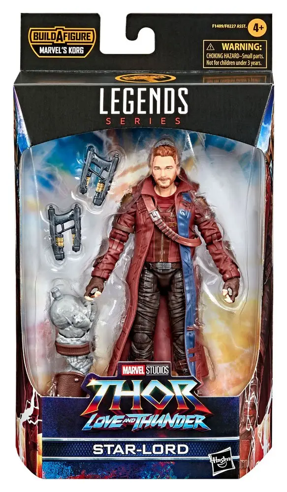 Thor: Love and Thunder Marvel Legends Series Action Figure 2022 Marvel's Korg BAF #5: Star-Lord 15 cm product photo