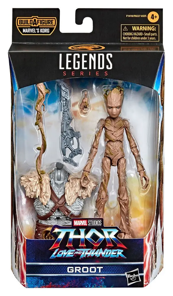 Thor: Love and Thunder Marvel Legends Series Action Figure 2022 Marvel's Korg BAF #6: Groot 15 cm product photo
