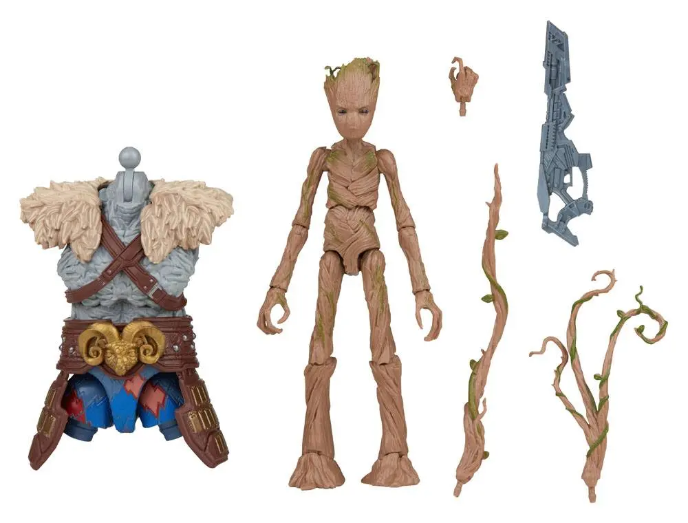 Thor: Love and Thunder Marvel Legends Series Action Figure 2022 Marvel's Korg BAF #6: Groot 15 cm product photo