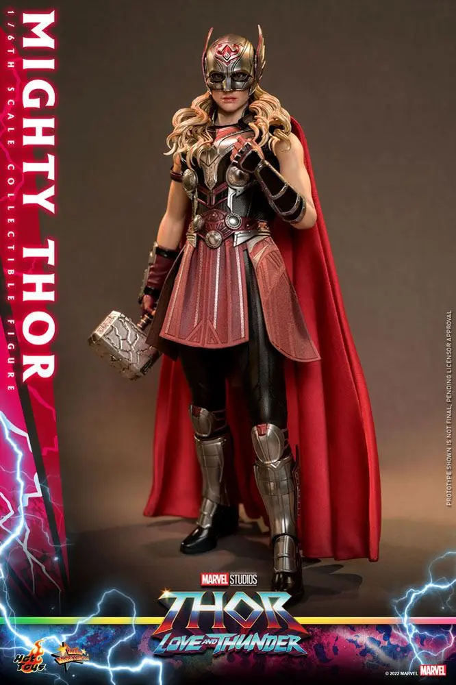 Thor: Love and Thunder Masterpiece Action Figure 1/6 Mighty Thor 29 cm termékfotó