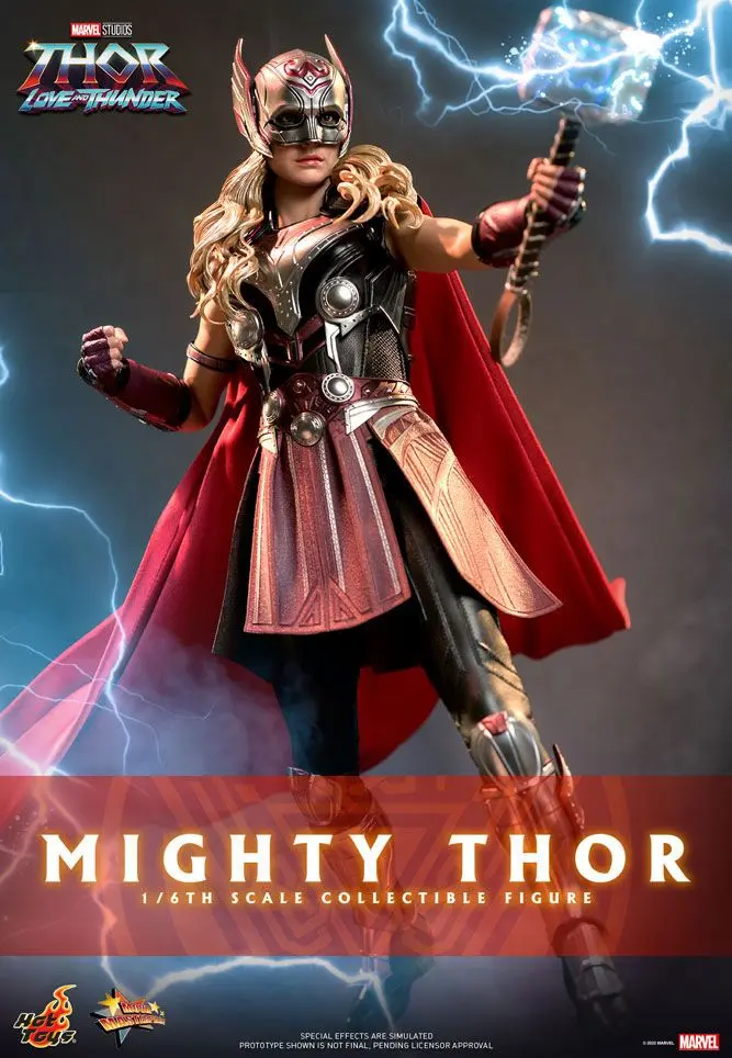 Thor: Love and Thunder Masterpiece Action Figure 1/6 Mighty Thor 29 cm termékfotó