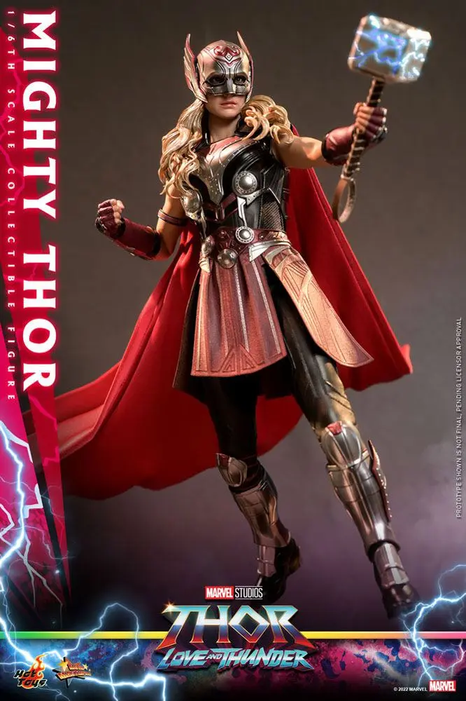 Thor: Love and Thunder Masterpiece Action Figure 1/6 Mighty Thor 29 cm termékfotó