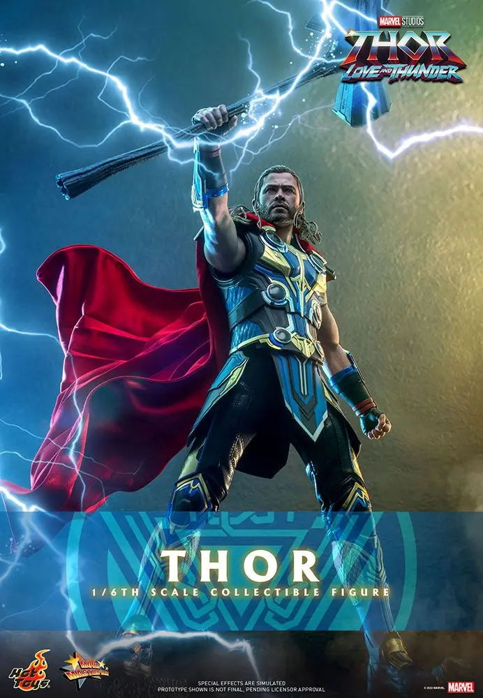 Thor: Love and Thunder Masterpiece Action Figure 1/6 Thor 32 cm termékfotó