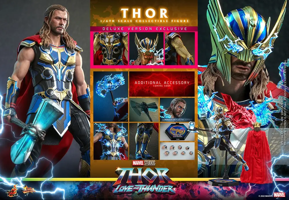 Thor: Love and Thunder Masterpiece Action Figure 1/6 Thor (Deluxe Version) 32 cm product photo