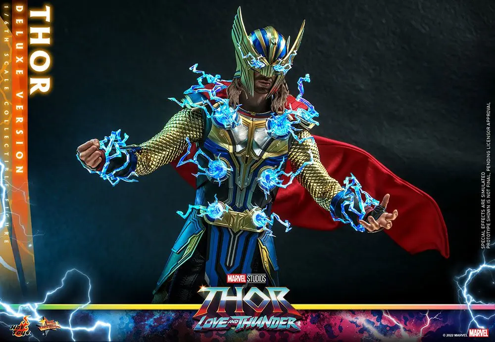 Thor: Love and Thunder Masterpiece Action Figure 1/6 Thor (Deluxe Version) 32 cm termékfotó