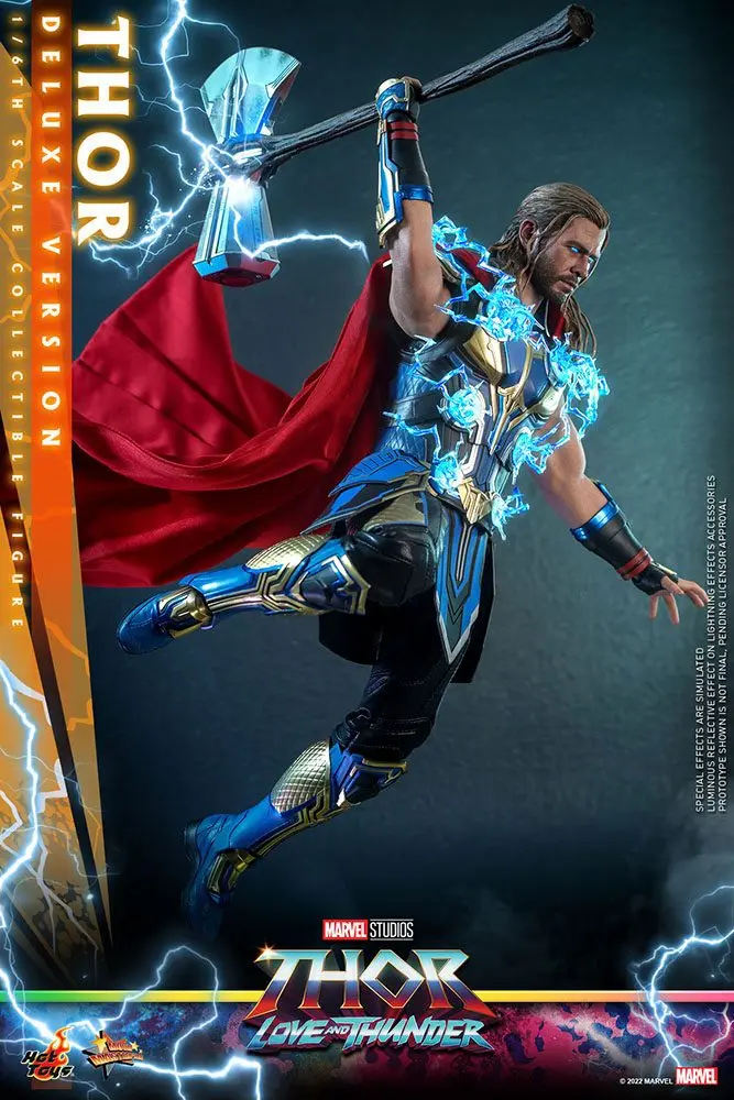 Thor: Love and Thunder Masterpiece Action Figure 1/6 Thor (Deluxe Version) 32 cm termékfotó