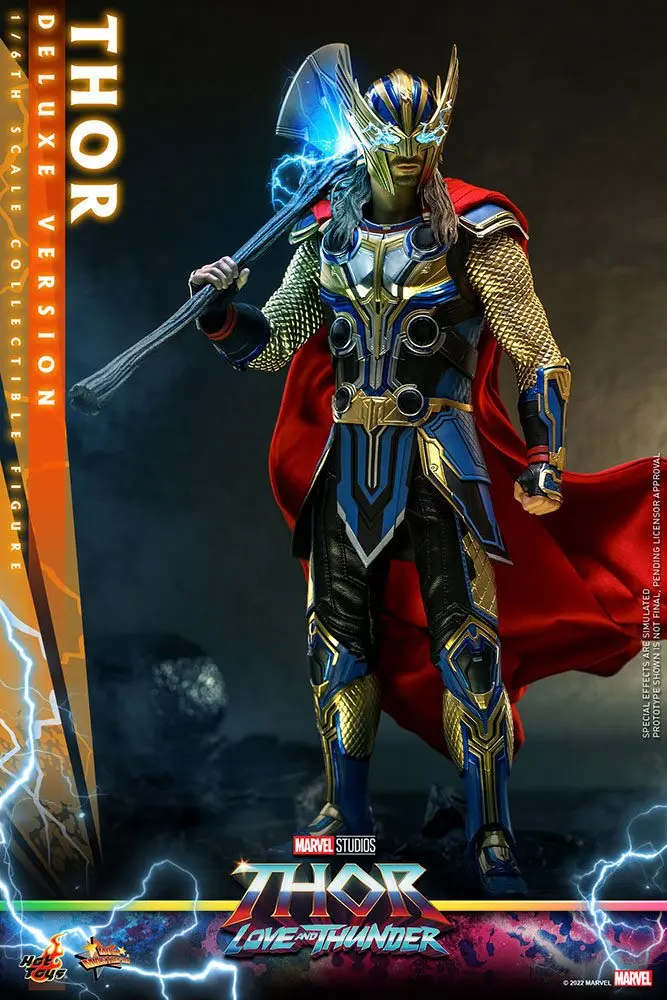 Thor: Love and Thunder Masterpiece Action Figure 1/6 Thor (Deluxe Version) 32 cm termékfotó