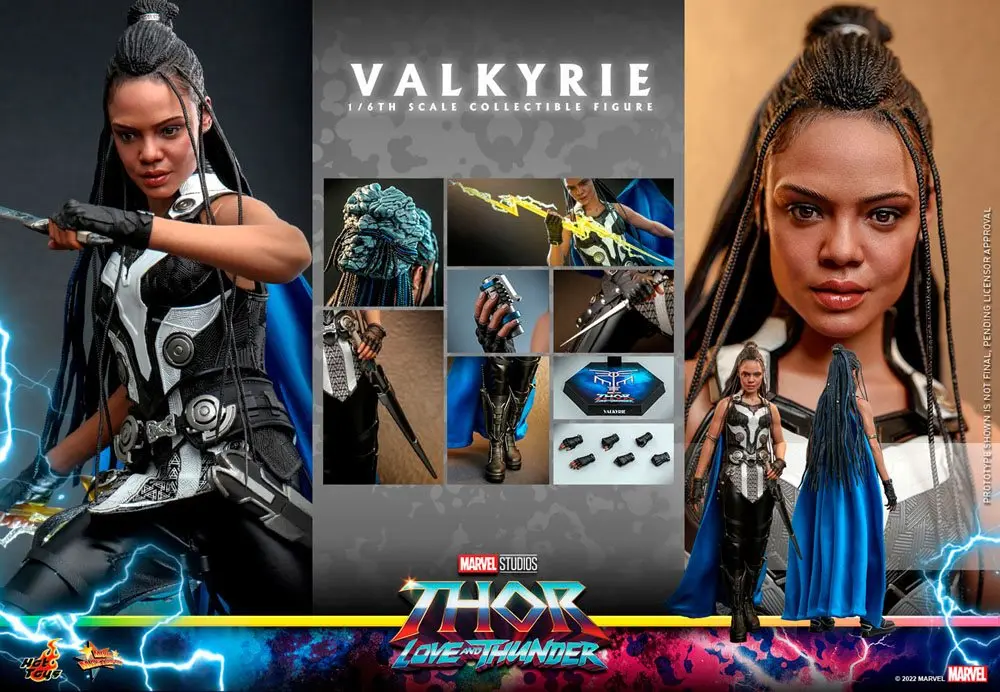 Thor: Love and Thunder Masterpiece Action Figure 1/6 Valkyrie 28 cm termékfotó