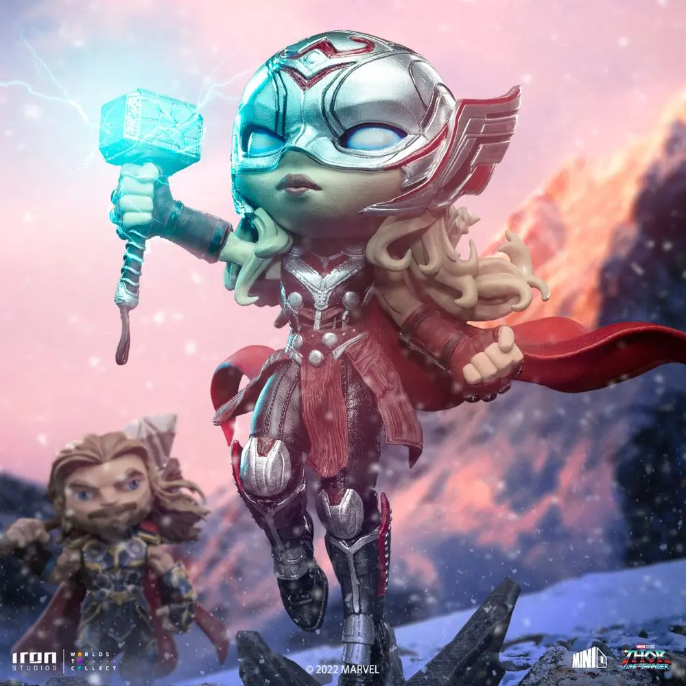Thor: Love and Thunder Mini Co. PVC Figure Mighty Thor Jane Foster 16 cm product photo