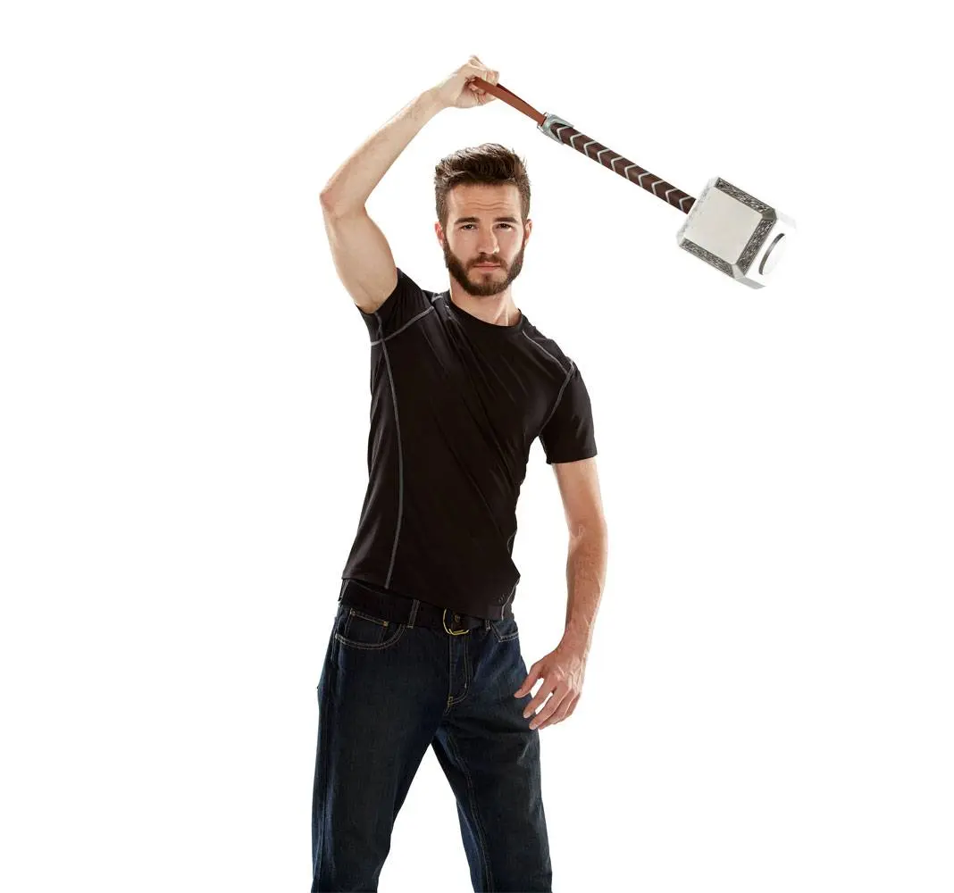 Thor Marvel Legends Articulated Electronic Hammer Mjolnir product photo