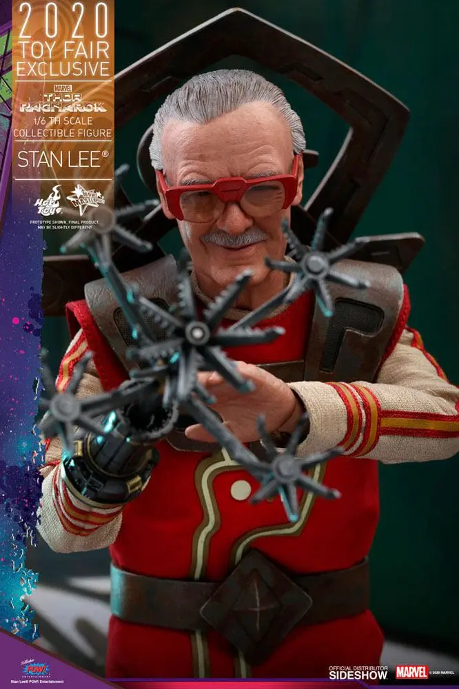 Thor Ragnarok Movie Masterpiece Action Figure 1/6 Stan Lee Hot Toys Exclusive 30 cm product photo