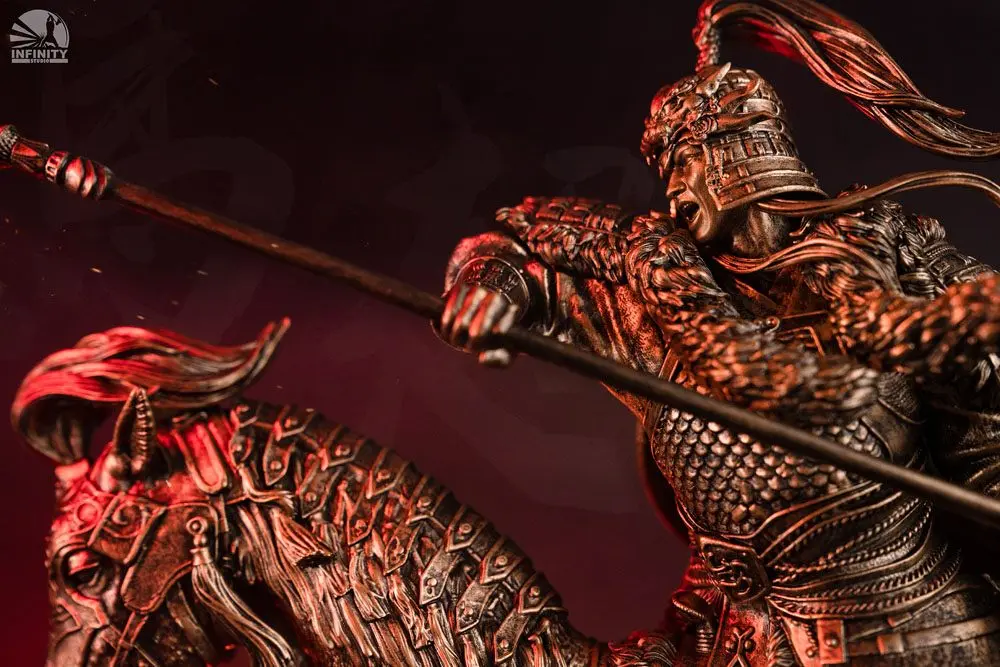 Three Kingdoms Heroes Series Statue 1/7 Ma Chao Bronzed Edition 41 cm product photo