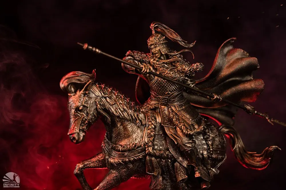 Three Kingdoms Heroes Series Statue 1/7 Ma Chao Bronzed Edition 41 cm product photo