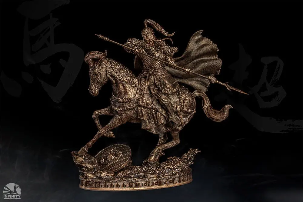 Three Kingdoms Heroes Series Statue 1/7 Ma Chao Bronzed Edition 41 cm product photo