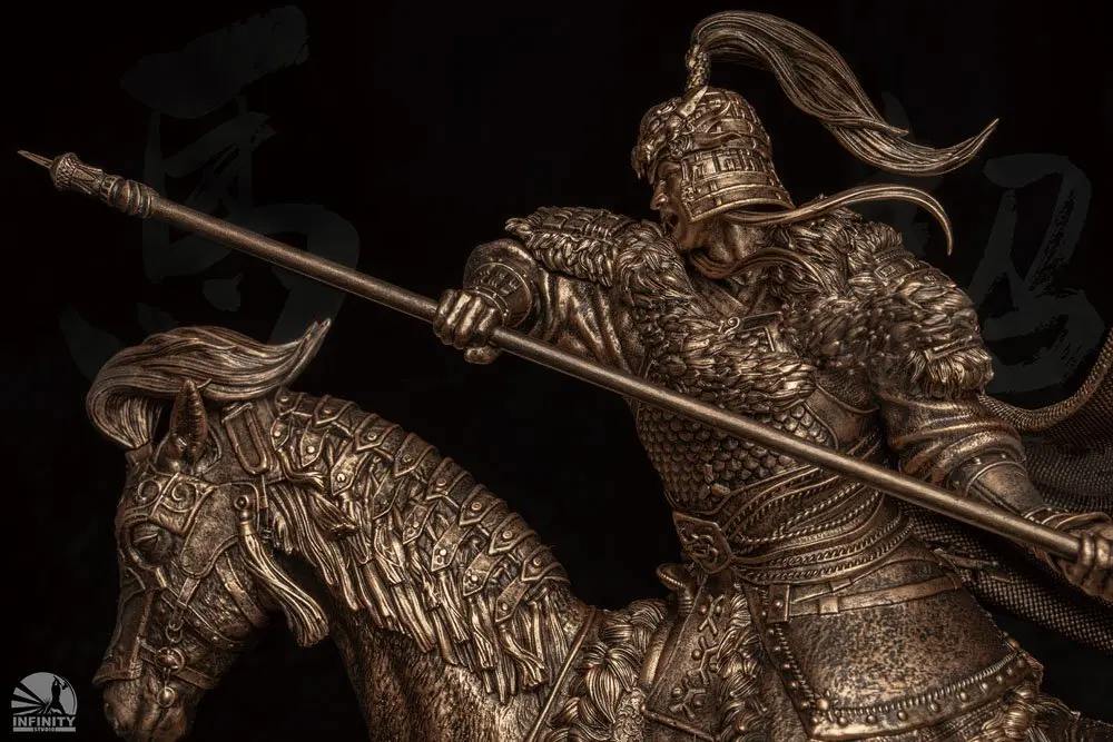 Three Kingdoms Heroes Series Statue 1/7 Ma Chao Bronzed Edition 41 cm product photo