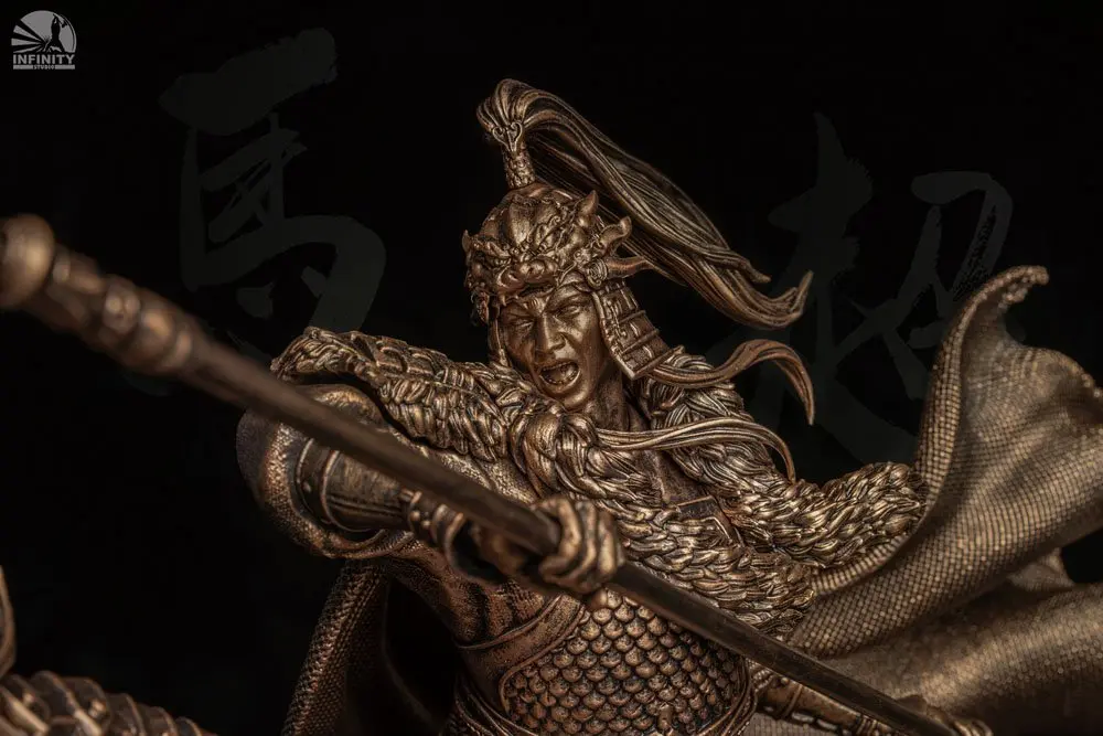Three Kingdoms Heroes Series Statue 1/7 Ma Chao Bronzed Edition 41 cm product photo