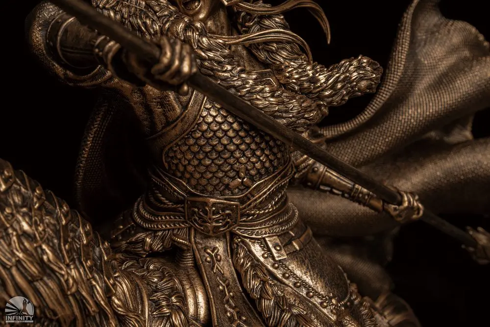Three Kingdoms Heroes Series Statue 1/7 Ma Chao Bronzed Edition 41 cm product photo