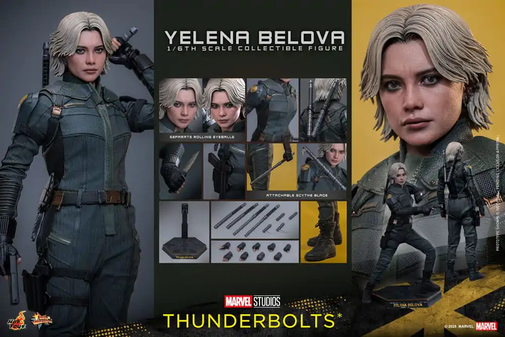 Thunderbolts Movie Masterpiece Action Figure 1/6 Yelena Belova 28 cm product photo