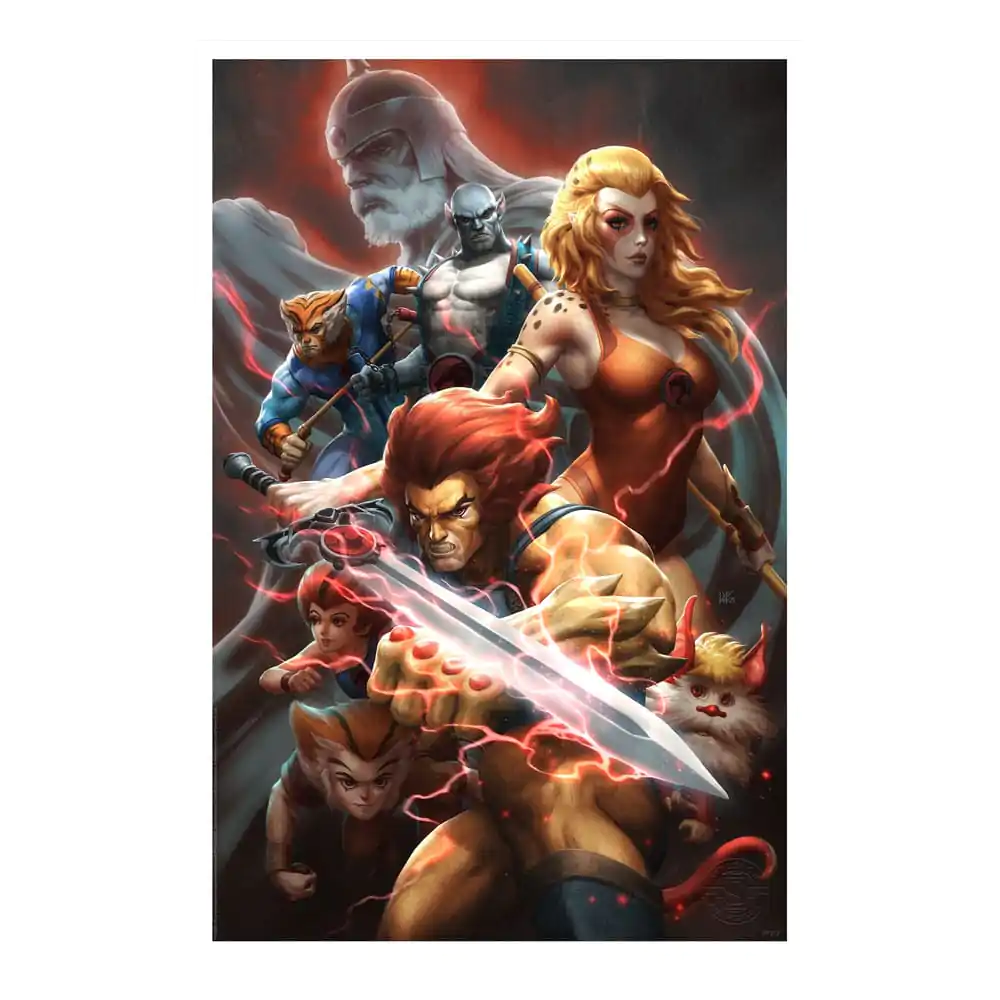 ThunderCats Art Print Thunder, Thunder, Thundercats! 41 x 61 cm - unframed product photo