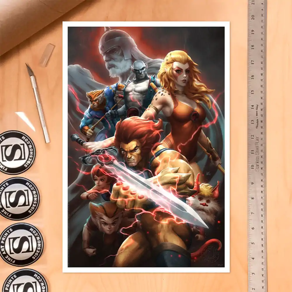 ThunderCats Art Print Thunder, Thunder, Thundercats! 41 x 61 cm - unframed product photo