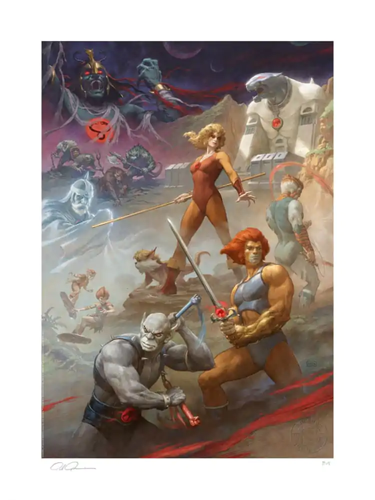 ThunderCats Art Print ThunderCats, Ho! 46 x 61 cm - unframed product photo