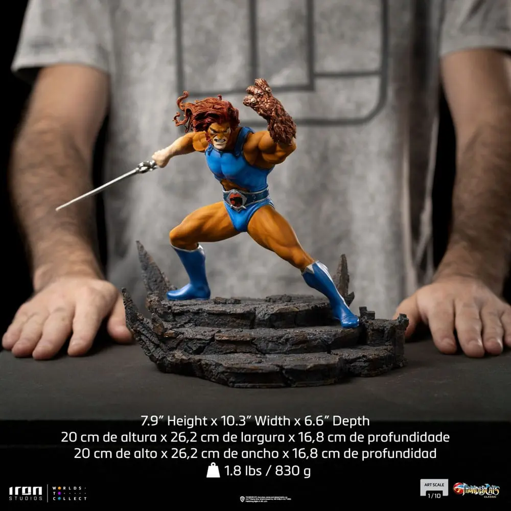 ThunderCats BDS Art Scale Statue 1/10 Lion-O Battle Version 20 cm product photo