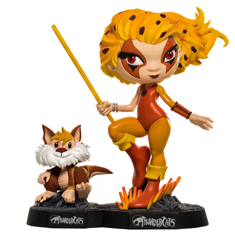 Thundercats Cheetara and Snarf Mini Co figure 13cm product photo