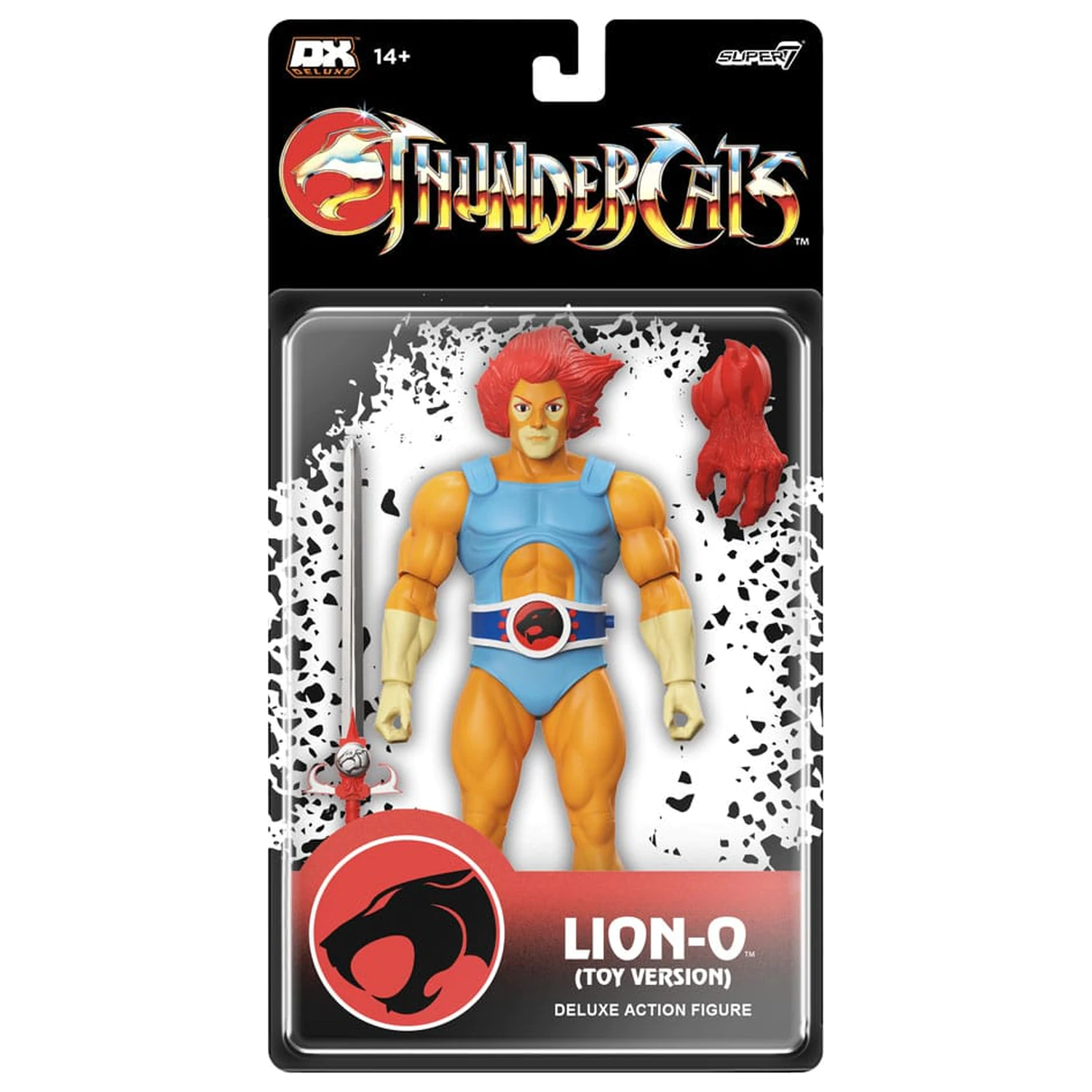 Thundercats Deluxe Action Figure Wave 03 Lion-O (Toy Recolor) 18 cm product photo