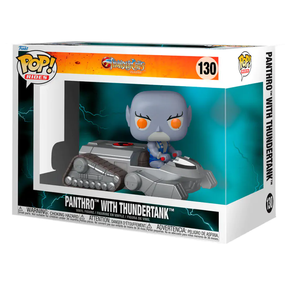 Thundercats Funko POP! Rides Vinyl Figure Panthro with Thundertank 15 cm product photo