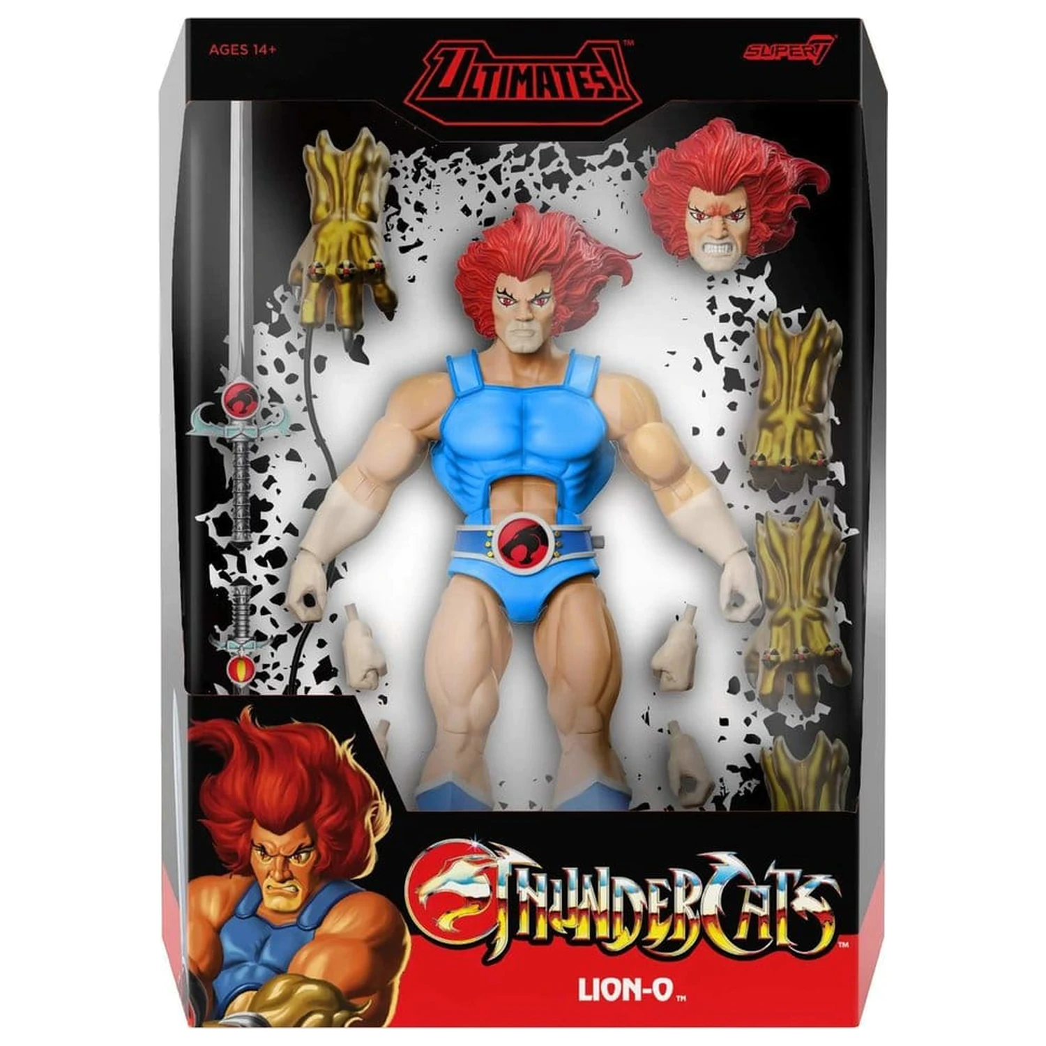ThunderCats Ultimates Action Figure Lion-O 10 cm product photo