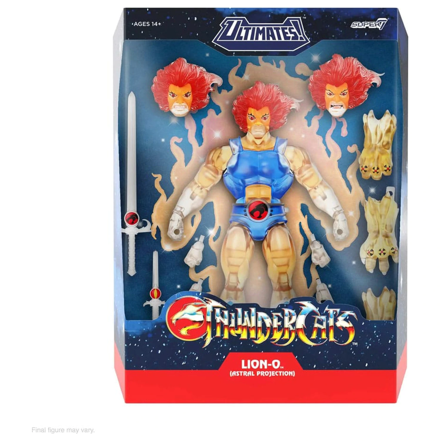 Thundercats Ultimates Action Figure Astral Projection Lion-O 18 cm      product photo