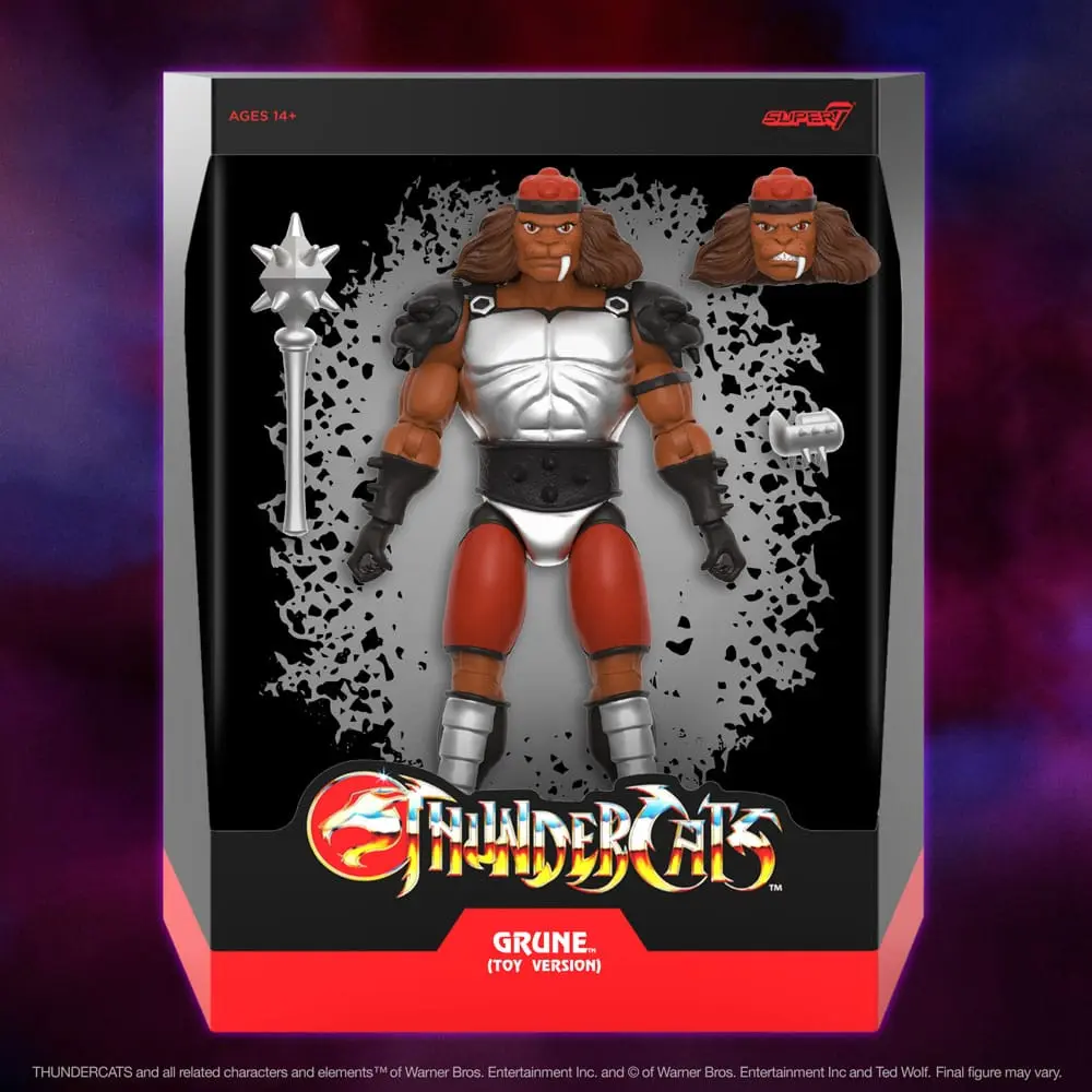 Thundercats Ultimates Action Figure Wave 9 Grune The Destroyer (Toy Recolor) 20 cm termékfotó