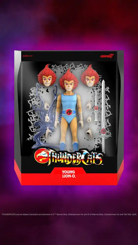 Thundercats Ultimates Action Figure Young Lion-O 18 cm product photo