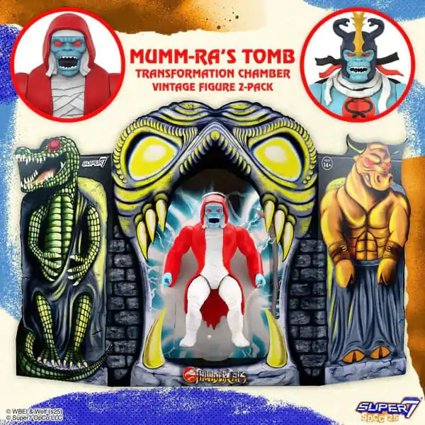 Thundercats Vintage Collection Action Figures 2-Pack Mumm-Ra's Tomb 14 cm    product photo