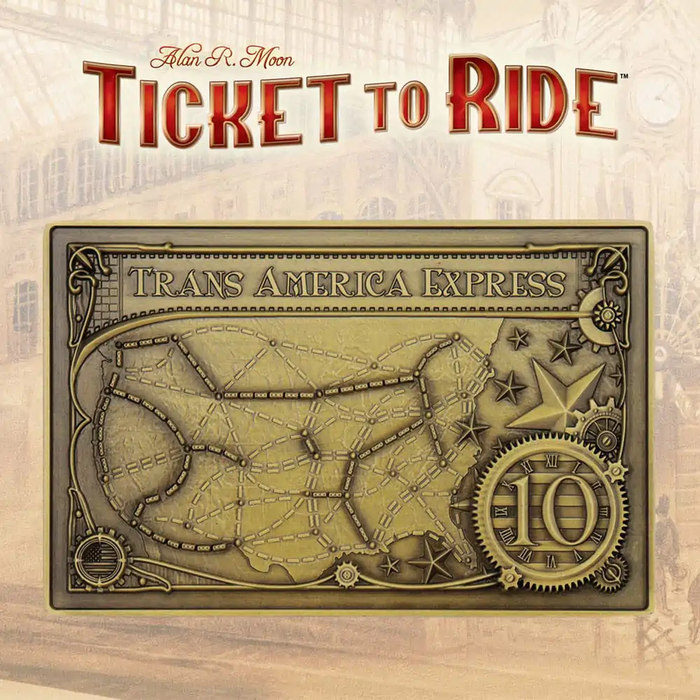 Ticket to Ride Ingot Trans America Express Limited Edition termékfotó