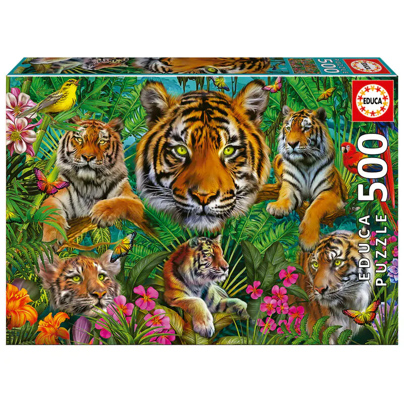Tiger Jungle puzzle 500pcs product photo