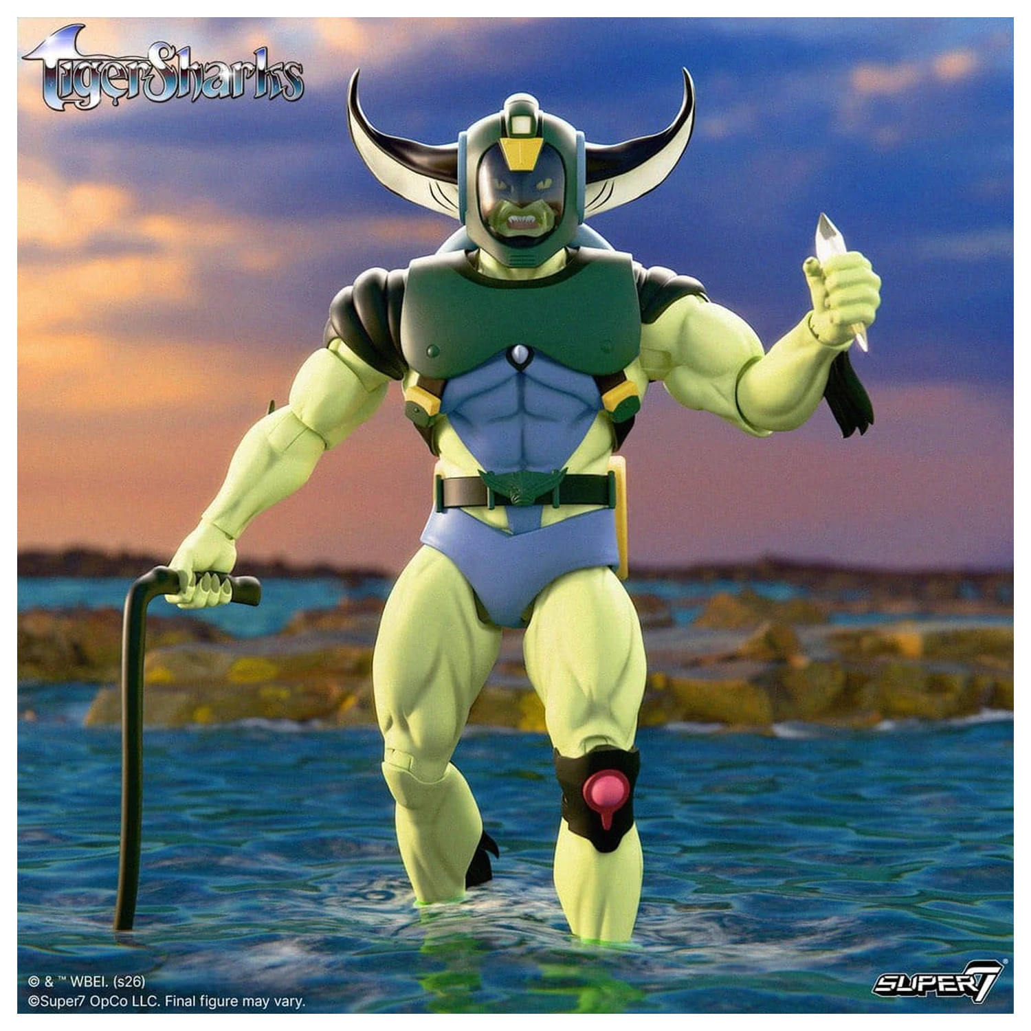 TigerSharks Ultimates Wave 01 Action Figure T-Ray 18 cm product photo