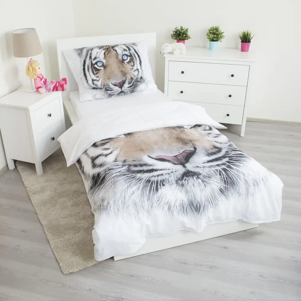 Tiger Duvet Cover 140×200cm, 70×90 cm product photo