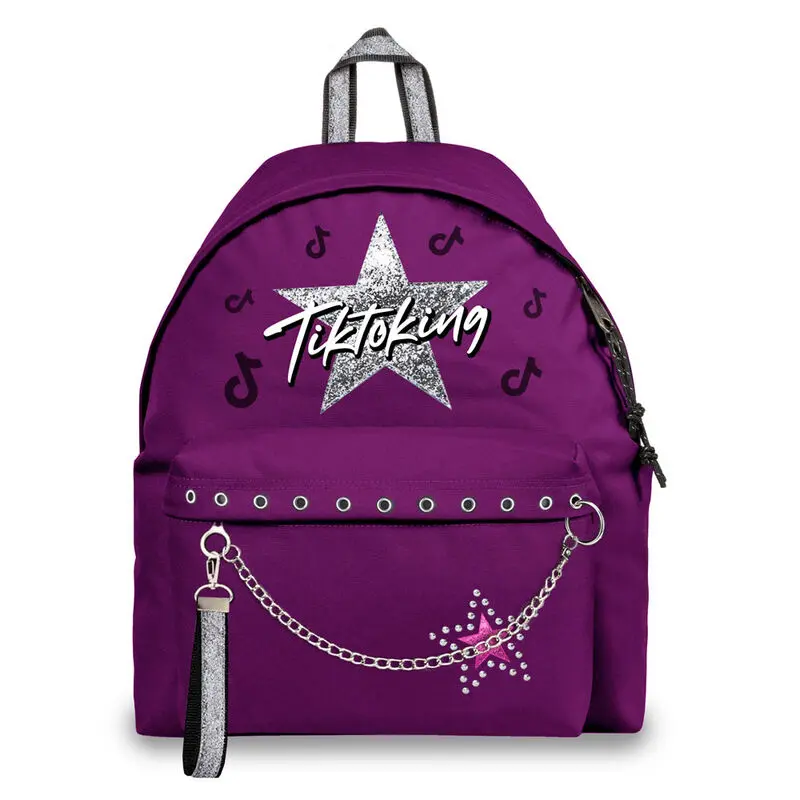 Tik Tok Glimmer Purple backpack 44cm product photo