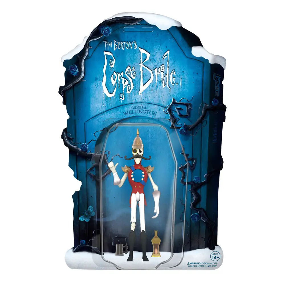 Tim Burton's Corpse Bride ReAction Action Figure General Wellington 10 cm product photo