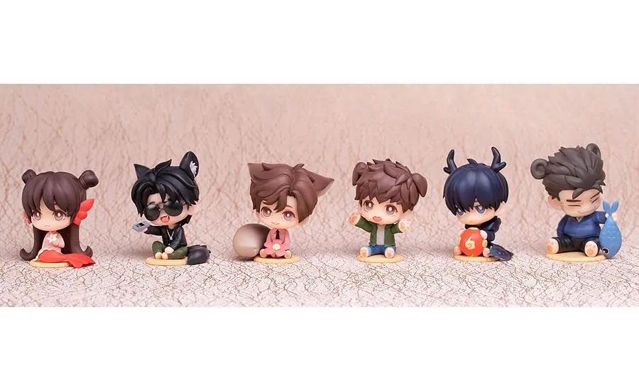 Time Raiders ChiBi Figures 6-Pack Cute Animal 5 - 6 cm product photo